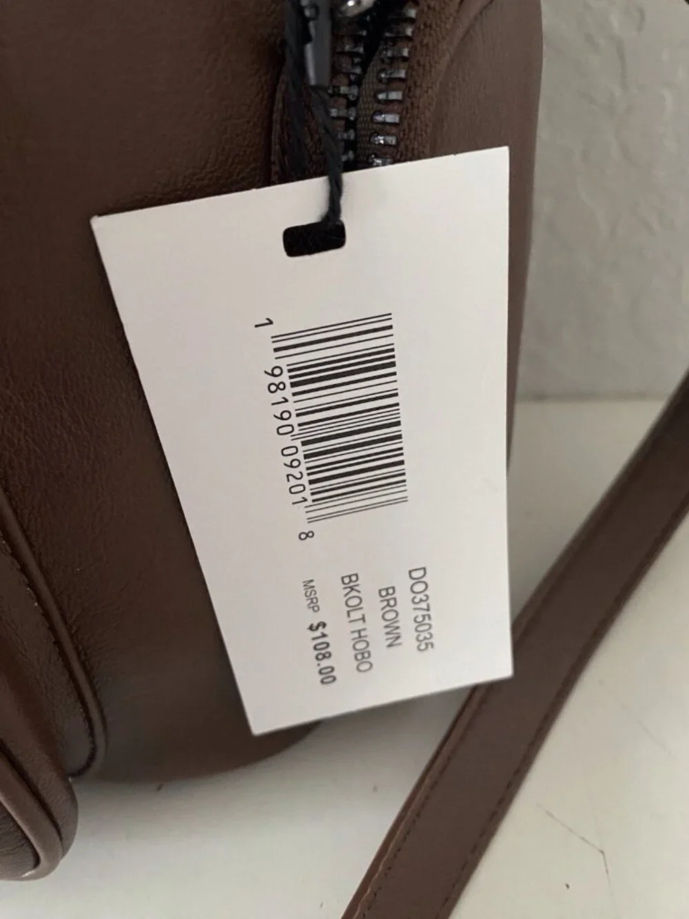 Steve Madden Bag Y2K Style Hobo Cargo In Brown W/Insert And Charms VIRAL NEW